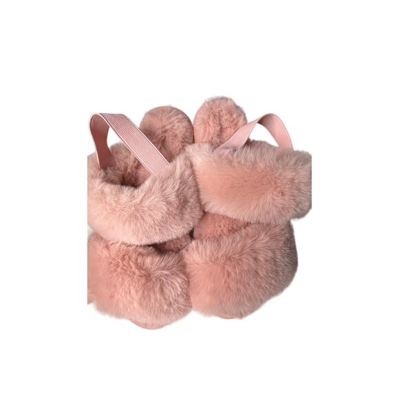 Sun + Stone Fluffy Sandal Emmaa Blush Pink Size 7M - Picture 4 of 6